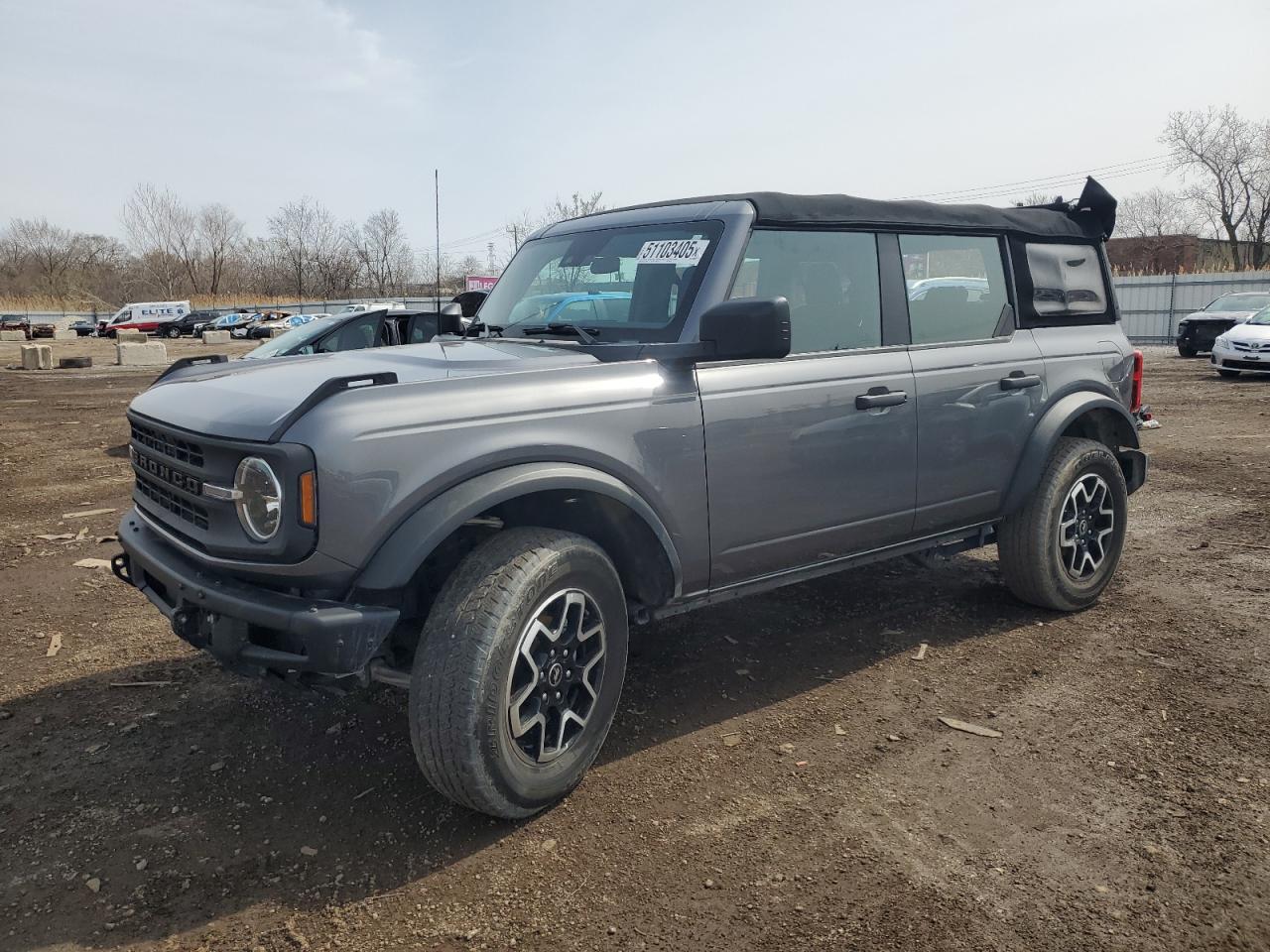2022 Ford Bronco Base на продаже в Chicago Heights, IL - Rear End
