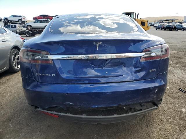 Хэтчбеки TESLA MODEL S 2015 Синий