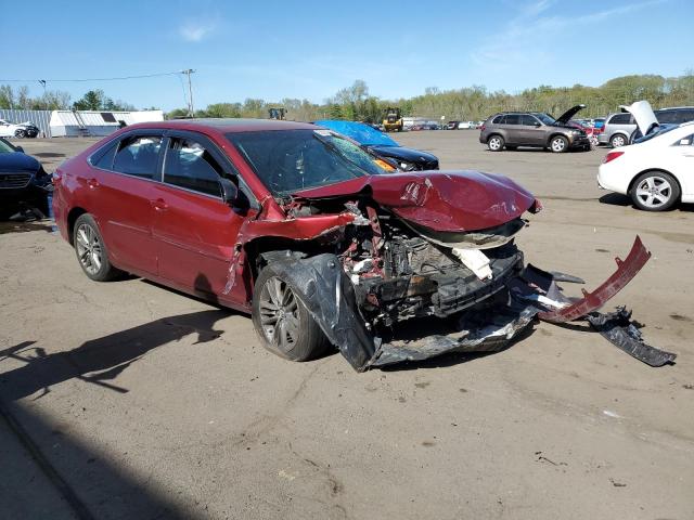  TOYOTA CAMRY 2017 Burgundy