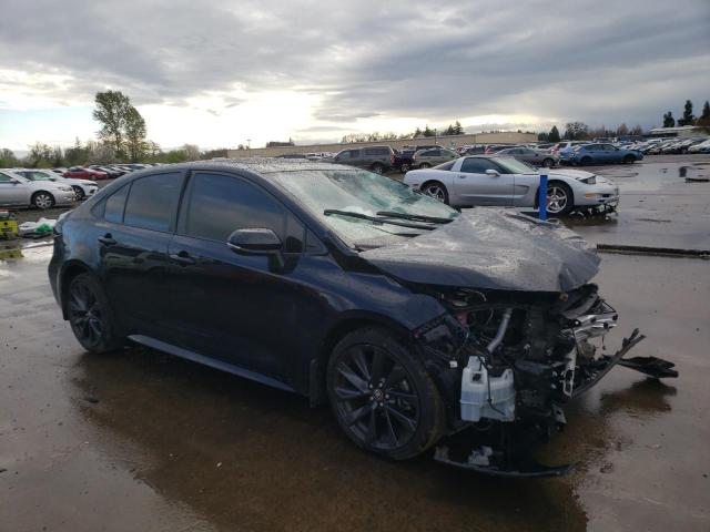  TOYOTA COROLLA 2023 Черный