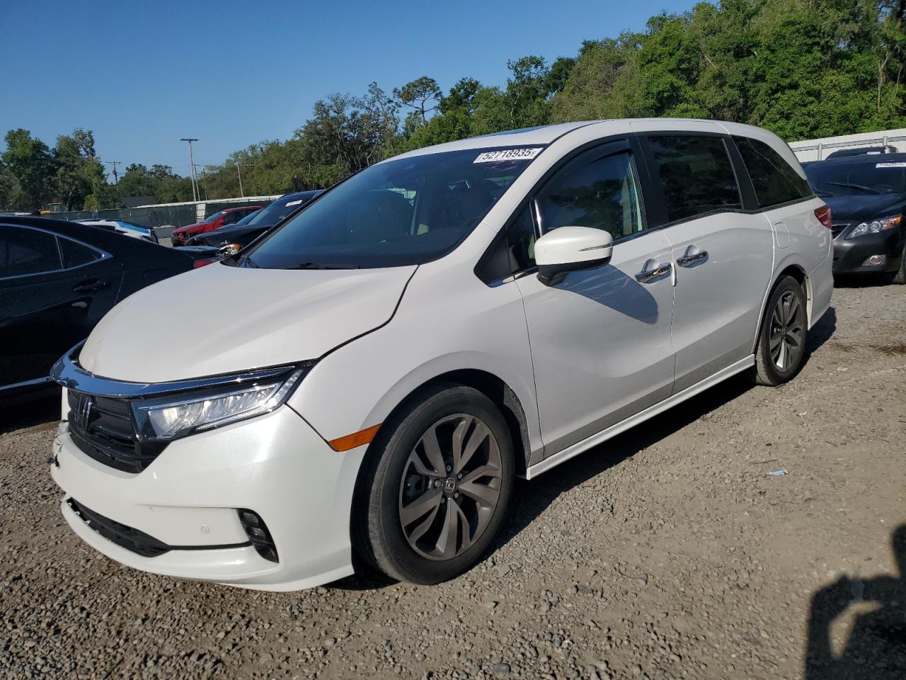 2023 Honda Odyssey Touring на продаже в Riverview, FL - Front End