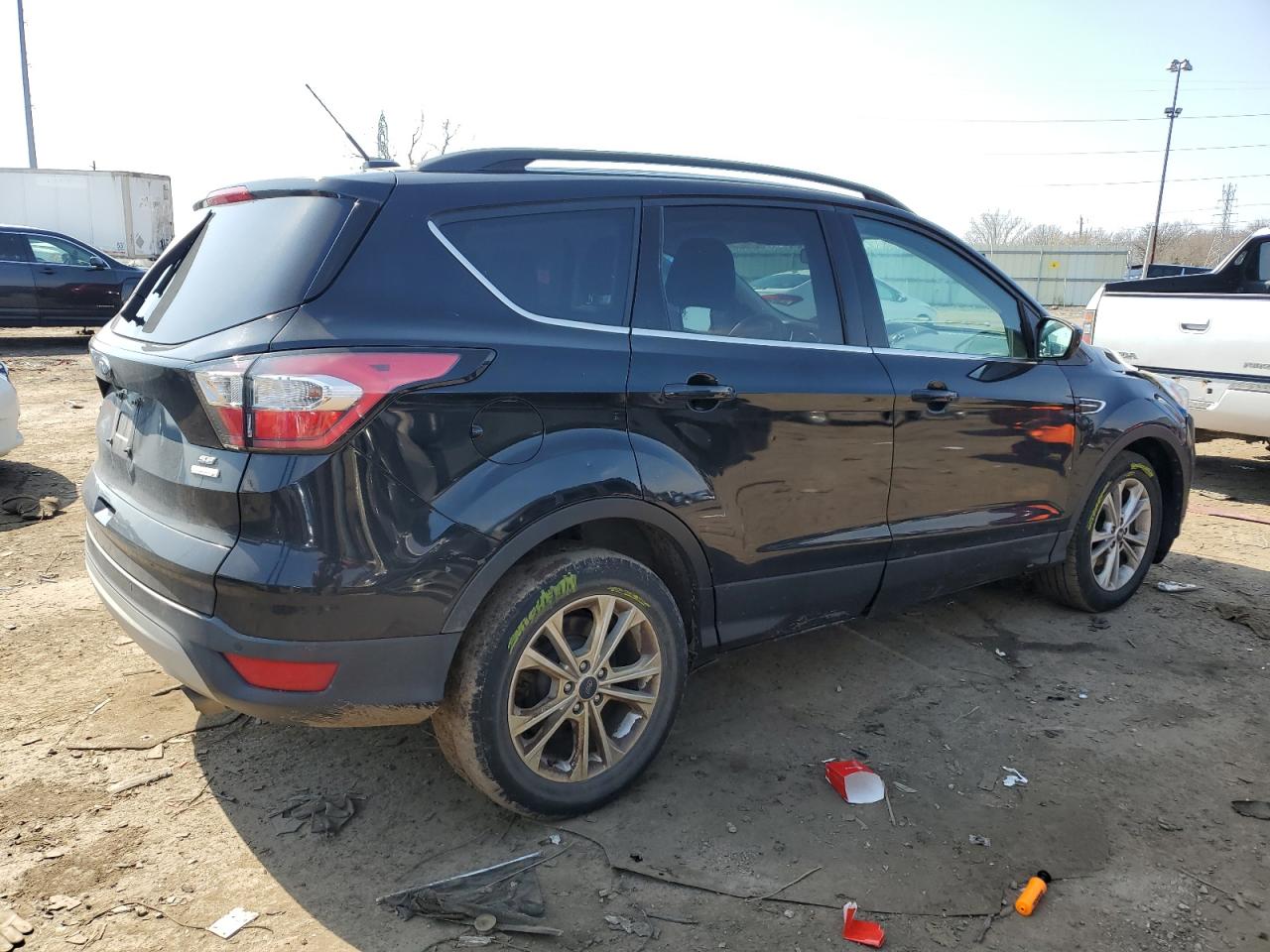 2017 Ford Escape Se black null gas 1FMCU0GD3HUC47300 photo #4