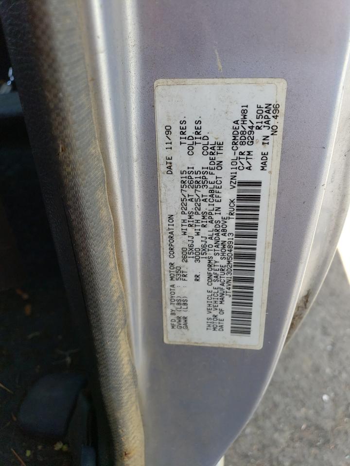 1991 Toyota Pickup 1/2 Ton Extra Long Wheelbase Dlx VIN: JT4VN13D2M5048913 Lot: 54565315