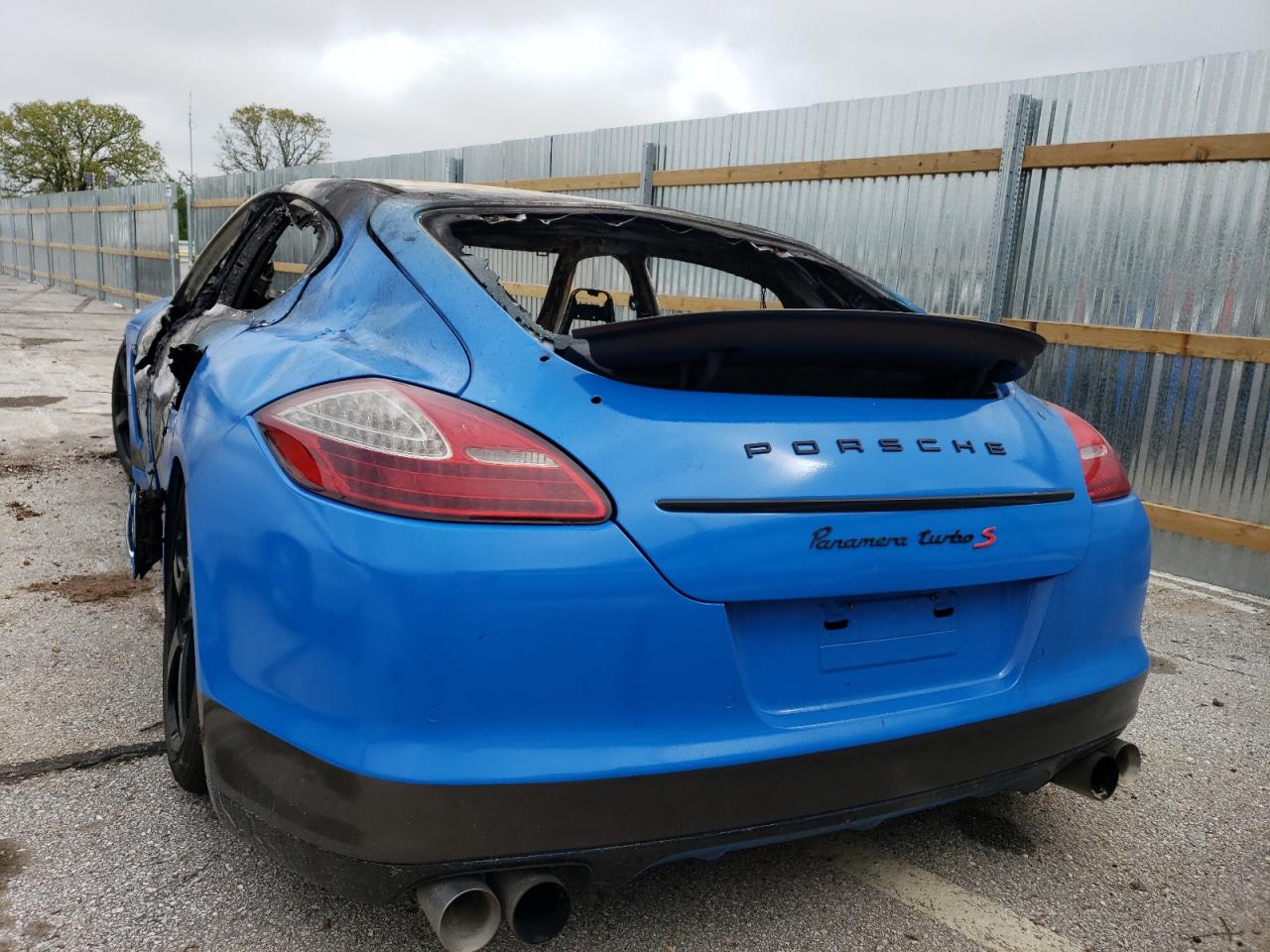 2010 Porsche Panamera Turbo VIN: WP0AC2A75AL090779 Lot: 54845605