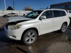 2008 Toyota Highlander Sport de vânzare în Littleton, CO - Front End