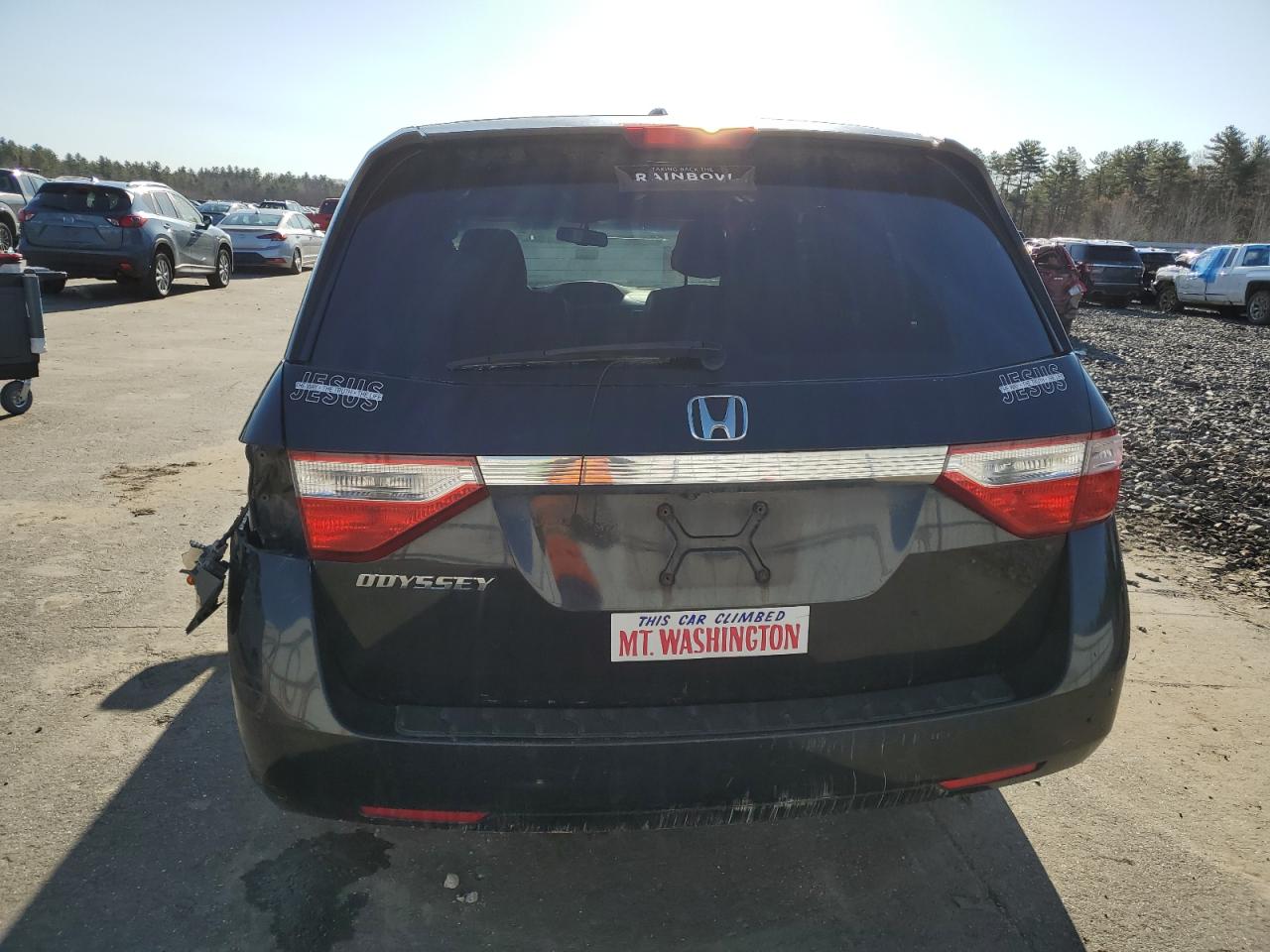 2011 Honda Odyssey Exl VIN: 5FNRL5H63BB020218 Lot: 54126335
