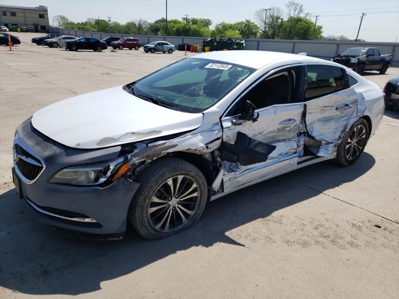 2017 Buick Lacrosse Preferred იყიდება Wilmer-ში, TX - Side