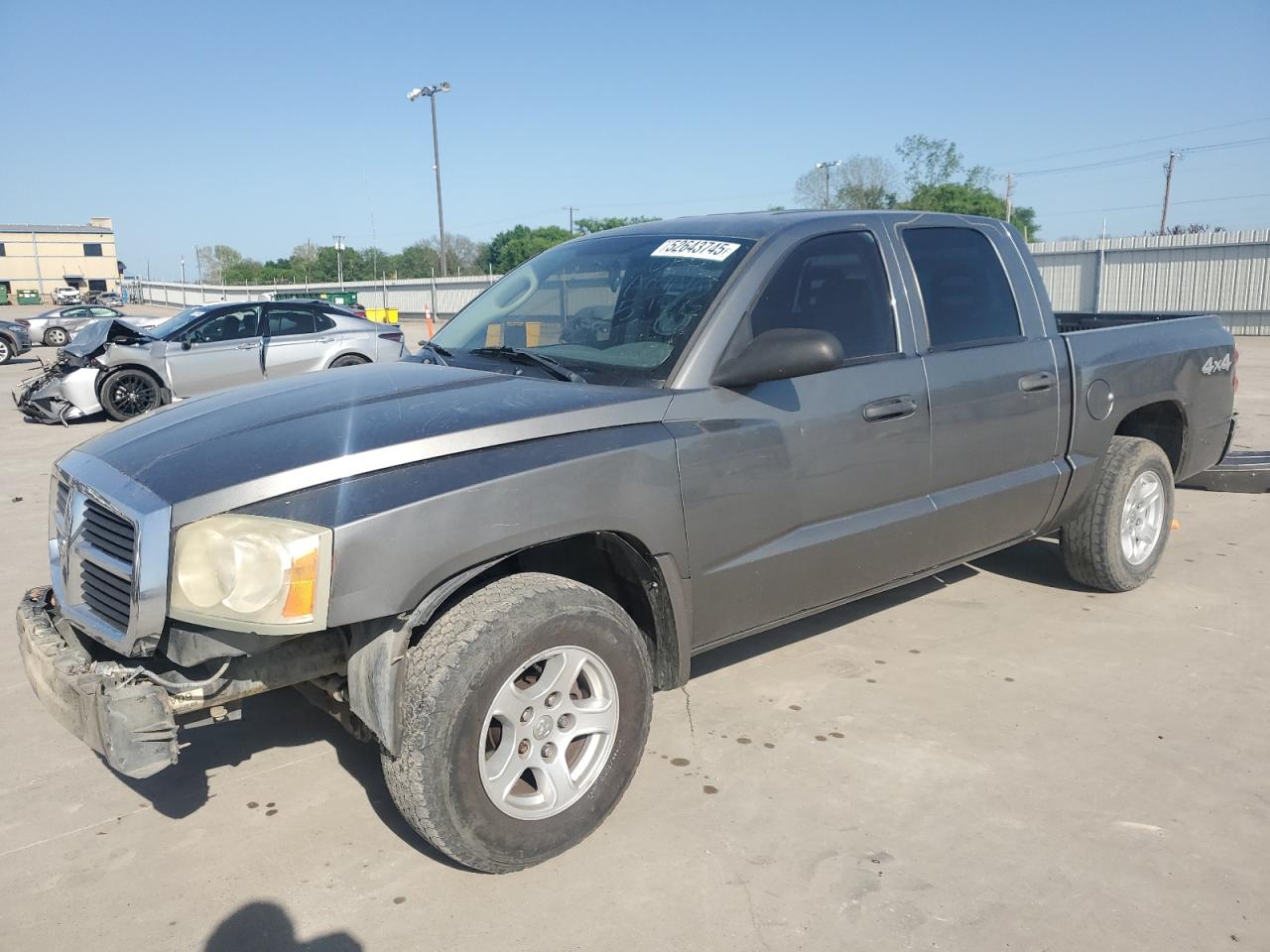 2006 Dodge Dakota Quad Slt na sprzedaż w Wilmer, TX - Front End