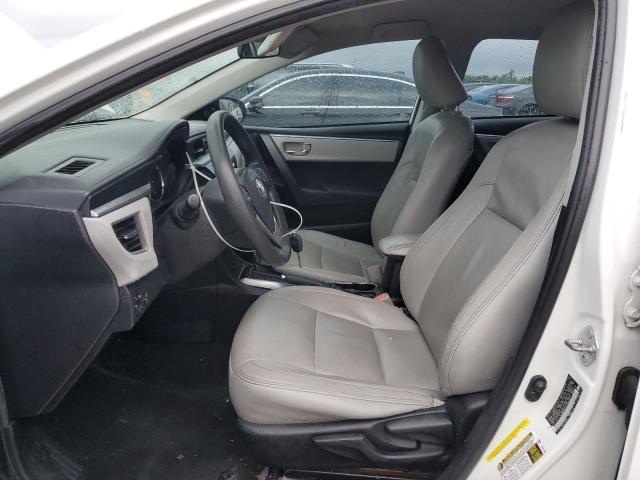 Sedans TOYOTA COROLLA 2015 Biały