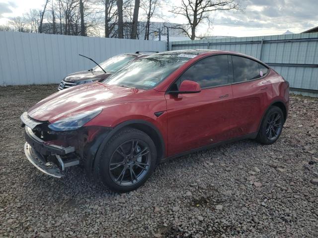  TESLA MODEL Y 2024 Czerwony