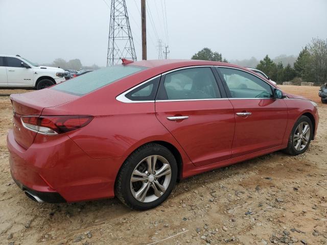  HYUNDAI SONATA 2019 Червоний