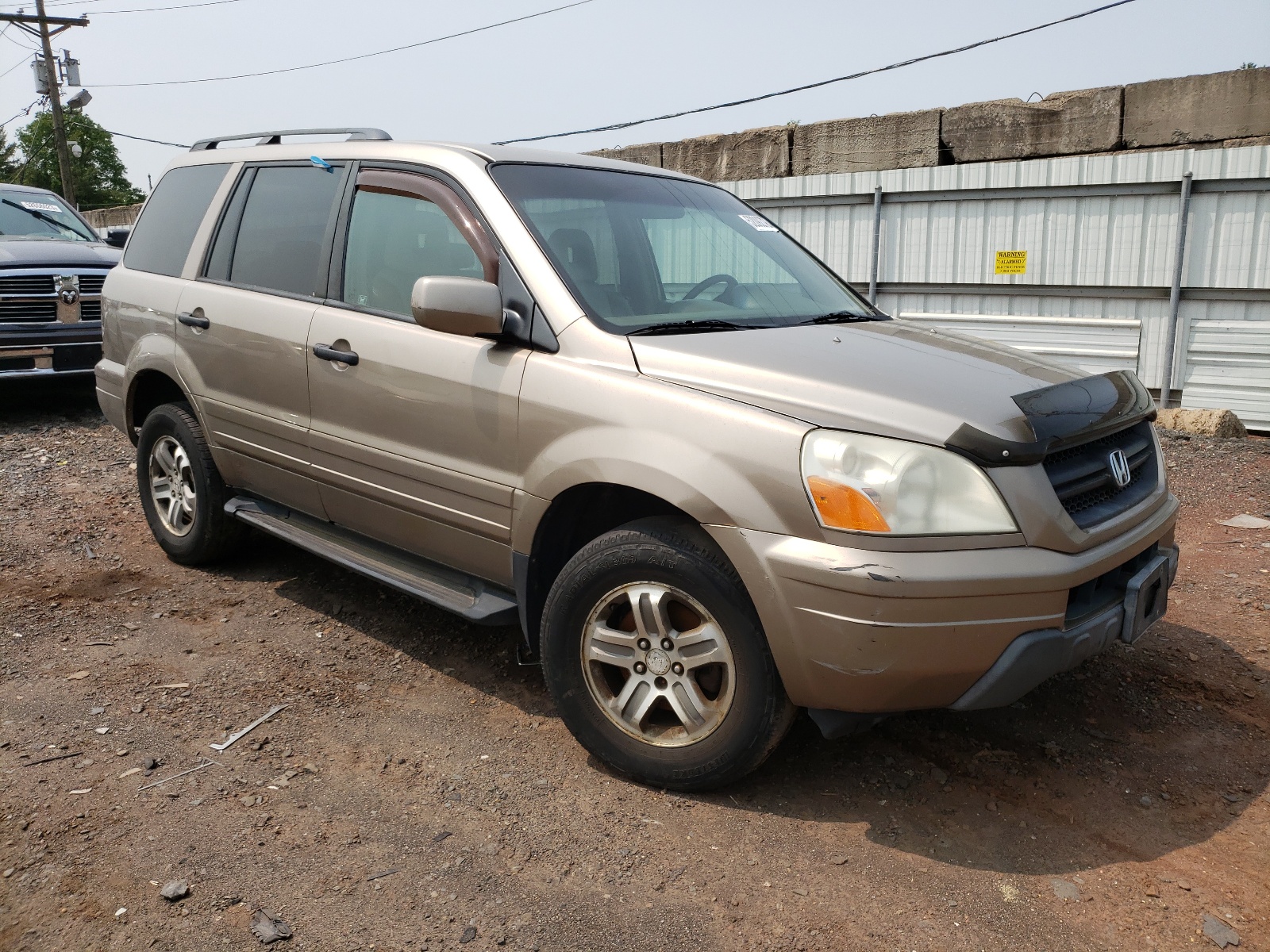 2HKYF18763H584260 2003 Honda Pilot Exl