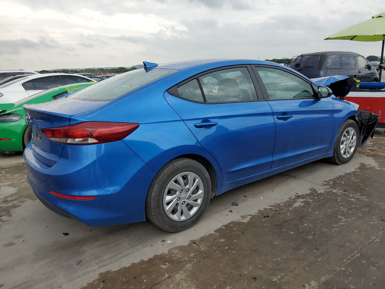 2017 Hyundai Elantra Se vin: KMHD74LF1HU407149