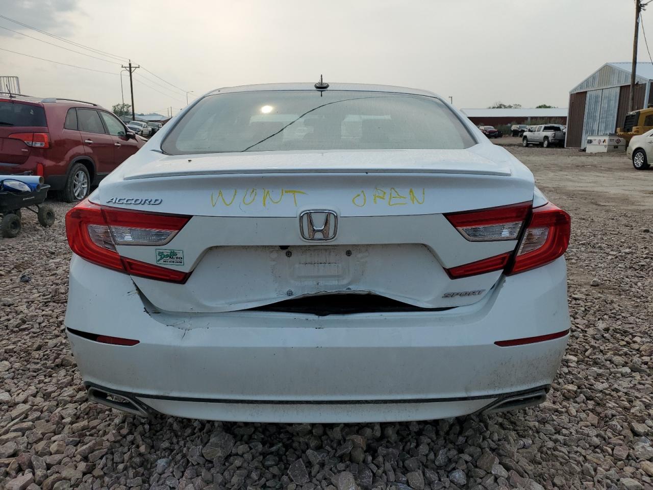 2020 Honda Accord Sport VIN: 1HGCV1F39LA158343 Lot: 75919553