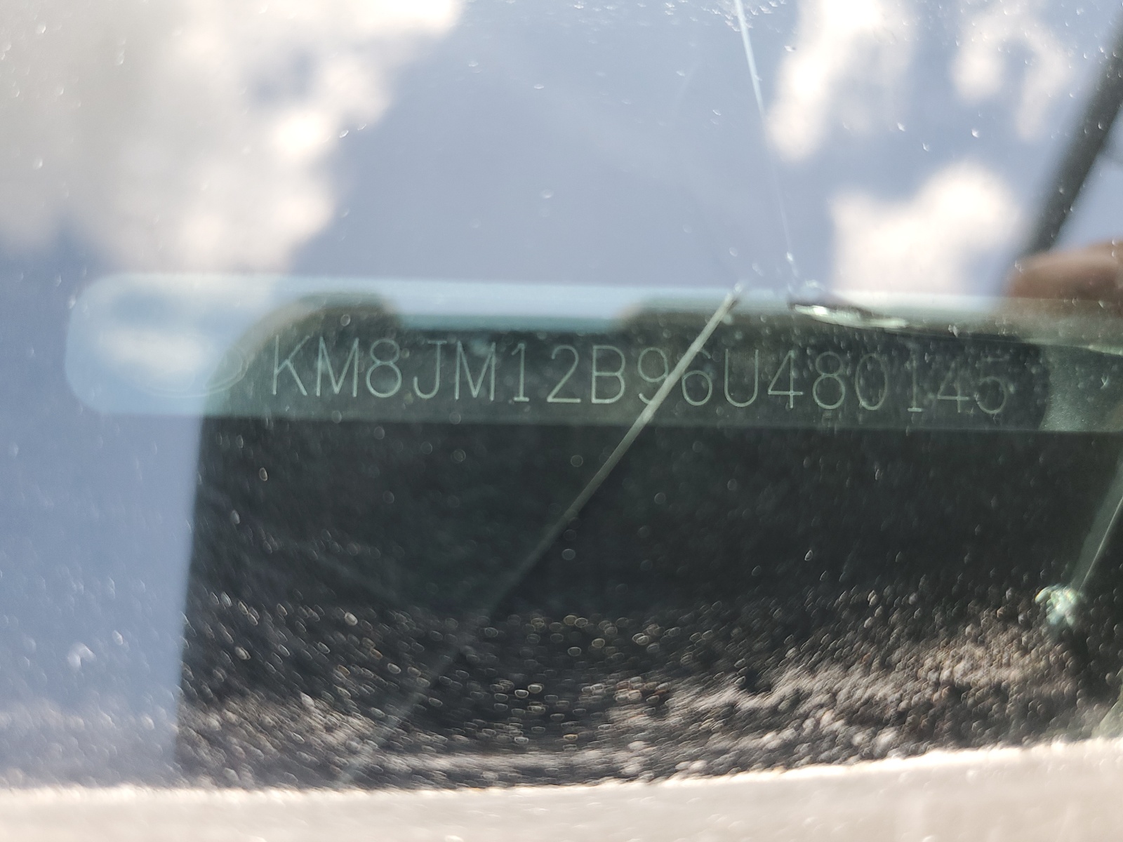 KM8JM12B96U480145 2006 Hyundai Tucson Gl