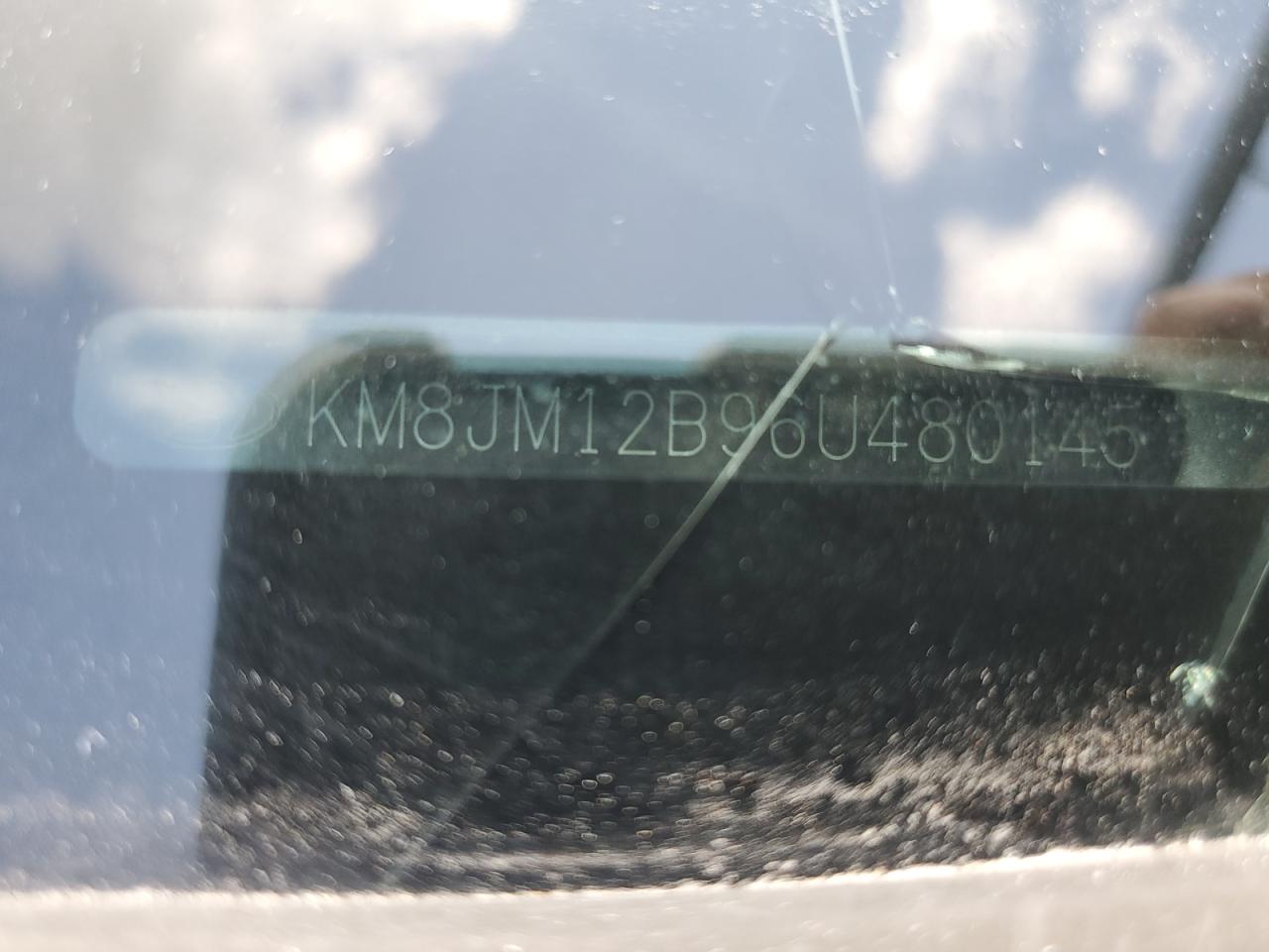 2006 Hyundai Tucson Gl VIN: KM8JM12B96U480145 Lot: 51845513