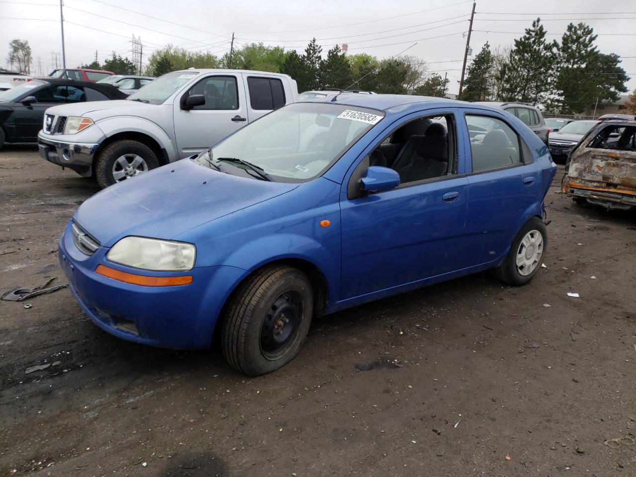 KL1TD52634B207340 2004 Chevrolet Aveo