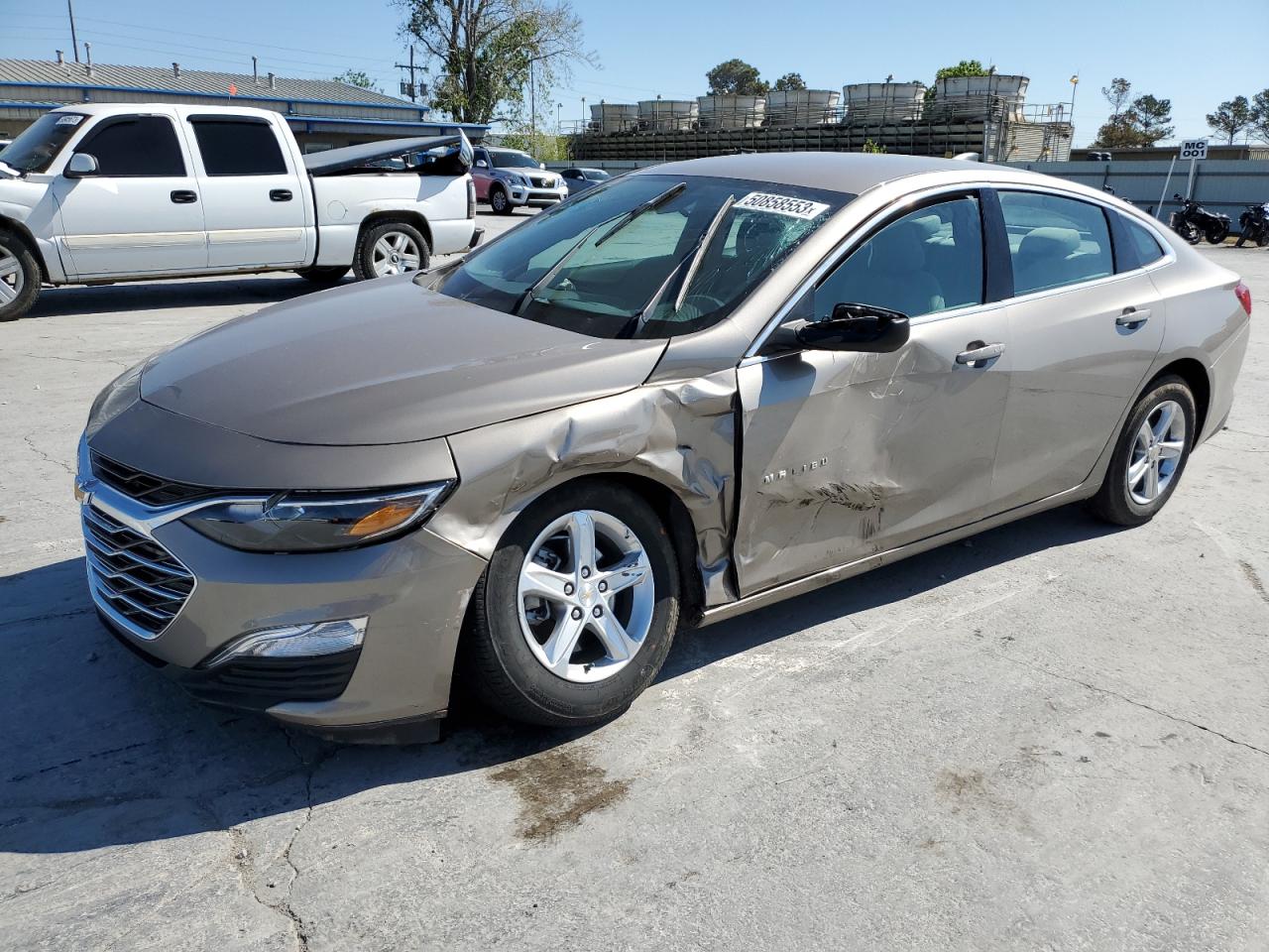 2022 Chevrolet Malibu Ls VIN: 1G1ZB5STXNF210821 Lot: 52389464