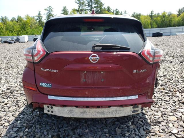  NISSAN MURANO 2017 Бургунді