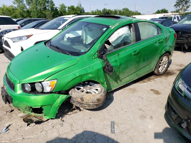 Sedans CHEVROLET SONIC 2015 Green