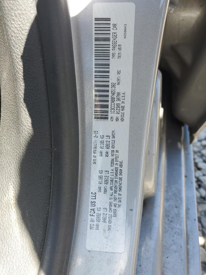 2015 Chrysler 200 Limited VIN: 1C3CCCAB8FN651382 Lot: 48546614