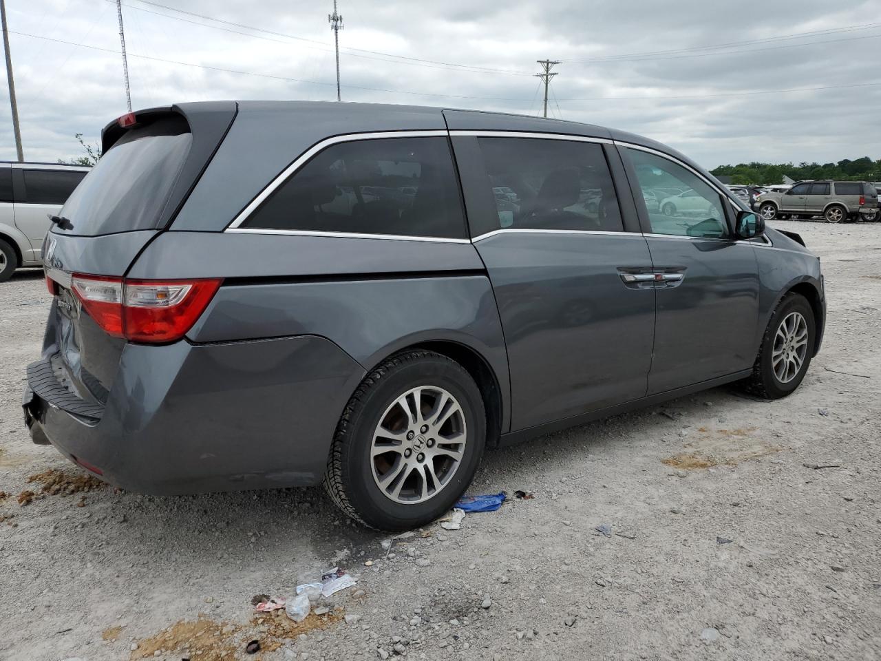 2011 Honda Odyssey Exl VIN: 5FNRL5H68BB015502 Lot: 53001323