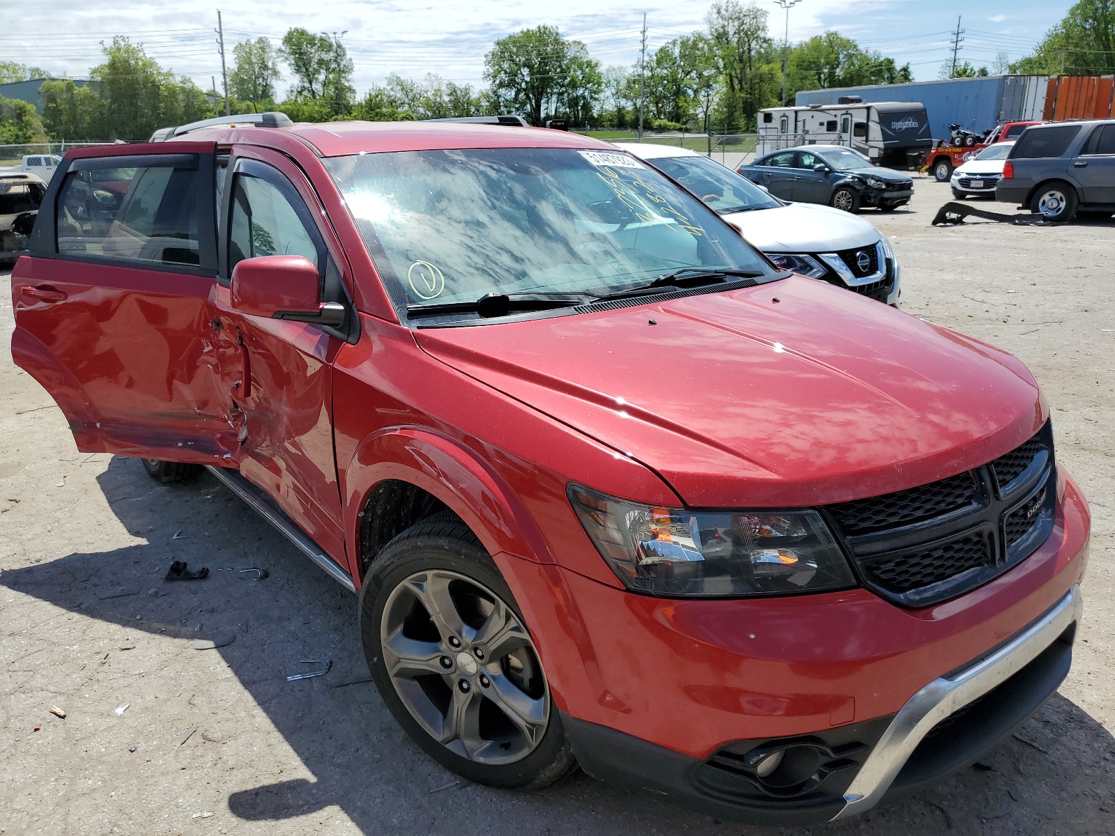 3C4PDCGG5FT611385 2015 Dodge Journey Crossroad