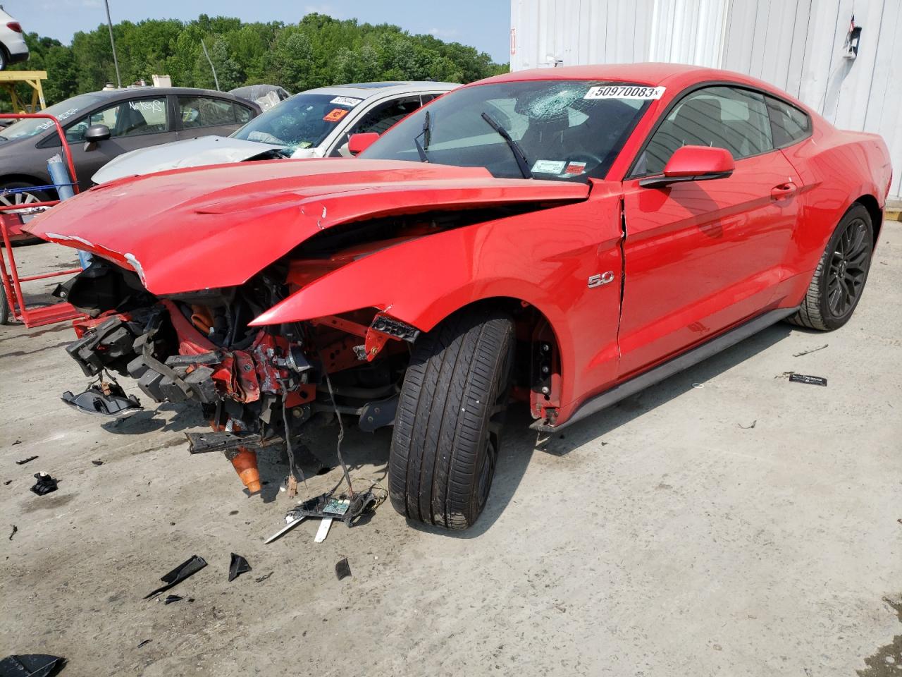 2015 Ford Mustang Gt VIN: 1FA6P8CFXF5320528 Lot: 50970083