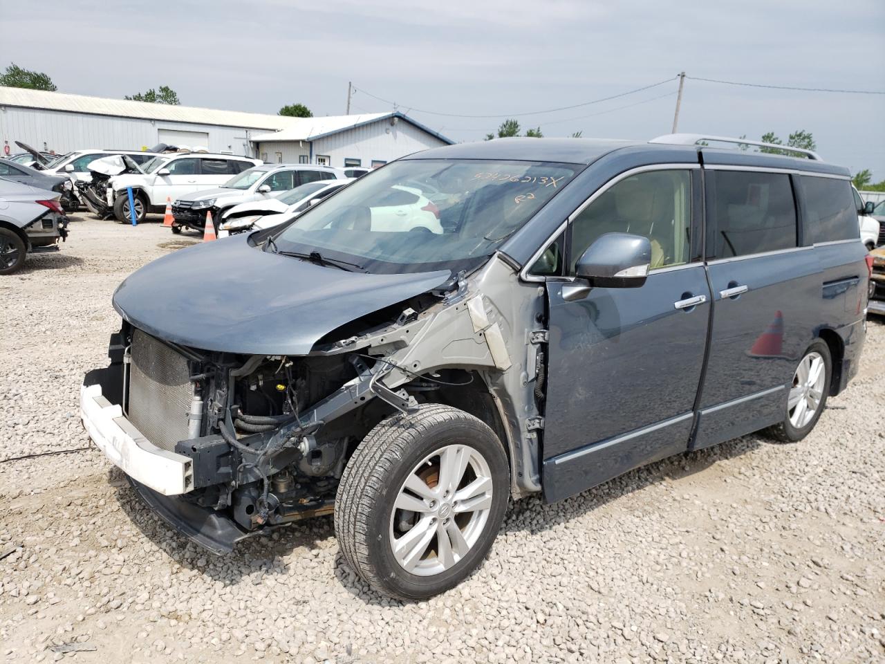 2012 Nissan Quest S VIN: JN8AE2KP9C9048032 Lot: 61388434
