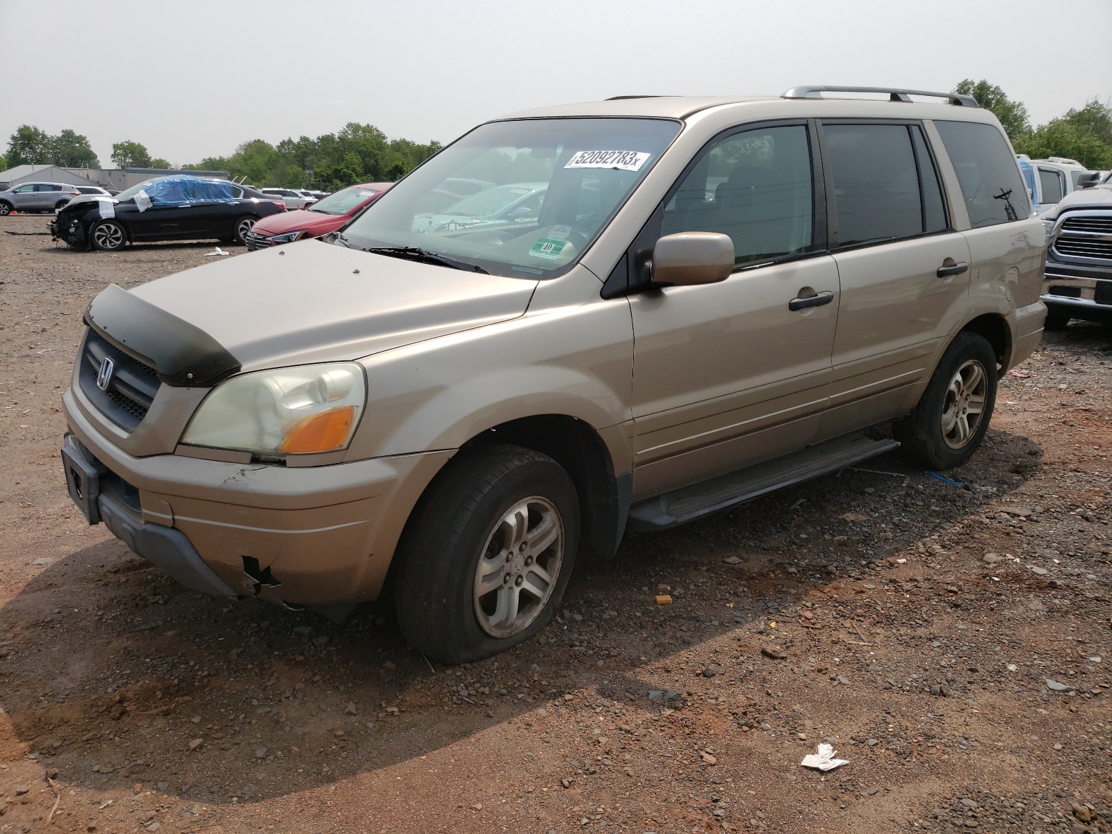 2HKYF18763H584260 2003 Honda Pilot Exl