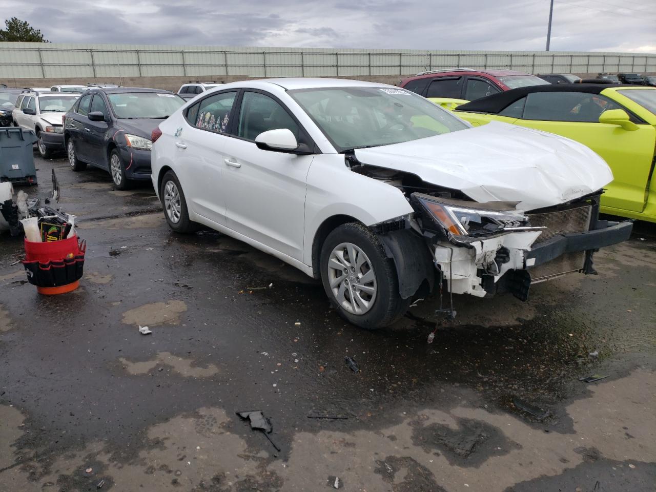 2019 Hyundai Elantra Se VIN: 5NPD74LF5KH413722 Lot: 46989354