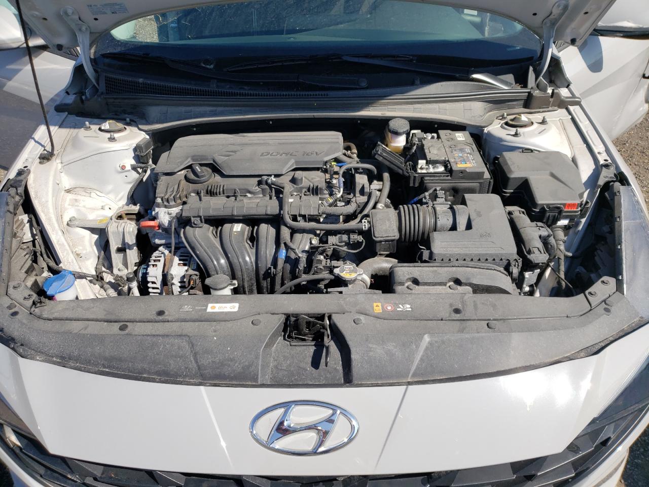 KMHLM4AG8NU284297 2022 Hyundai Elantra Sel