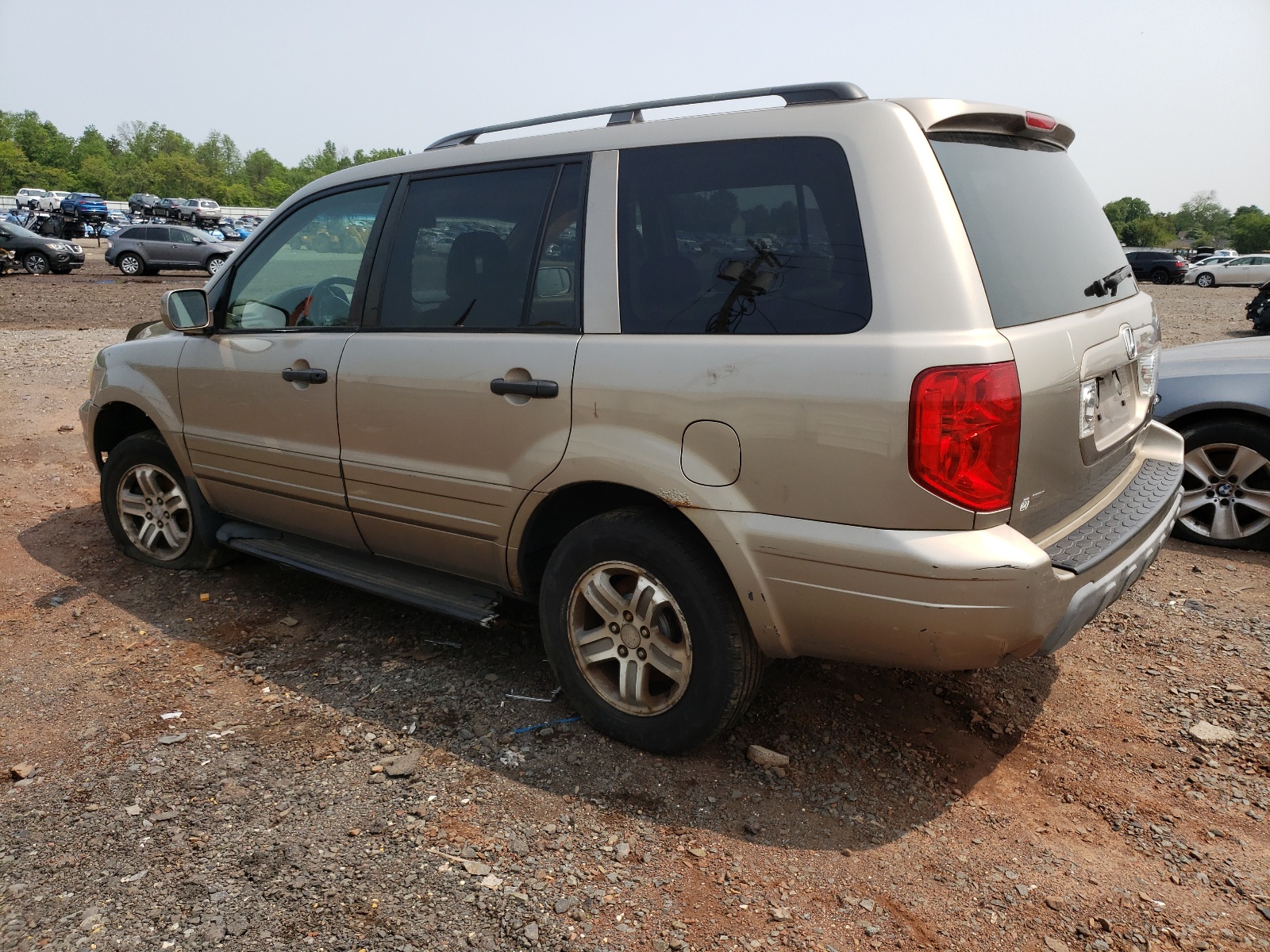 2HKYF18763H584260 2003 Honda Pilot Exl