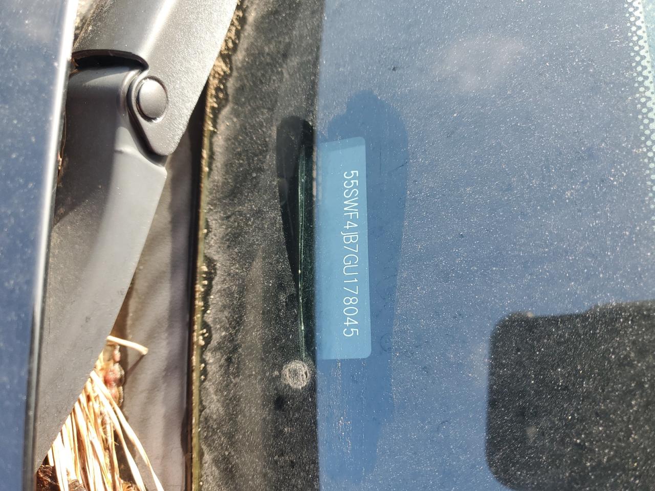 2016 Mercedes-Benz C 300 VIN: 55SWF4JB7GU178045 Lot: 61394904