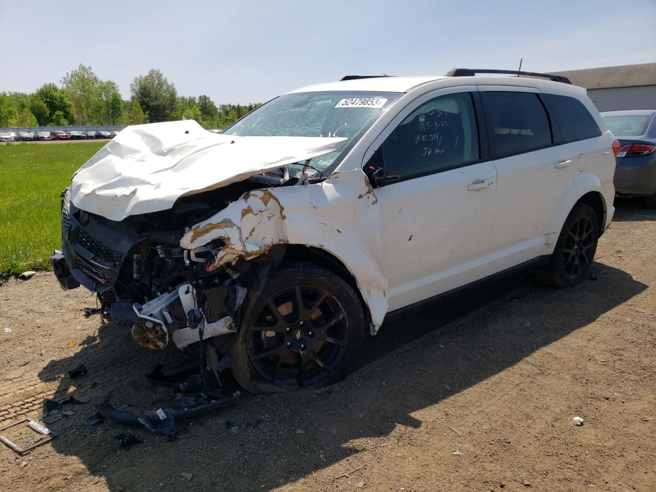 2019 Dodge Journey Se იყიდება Columbia Station-ში, OH - Front End