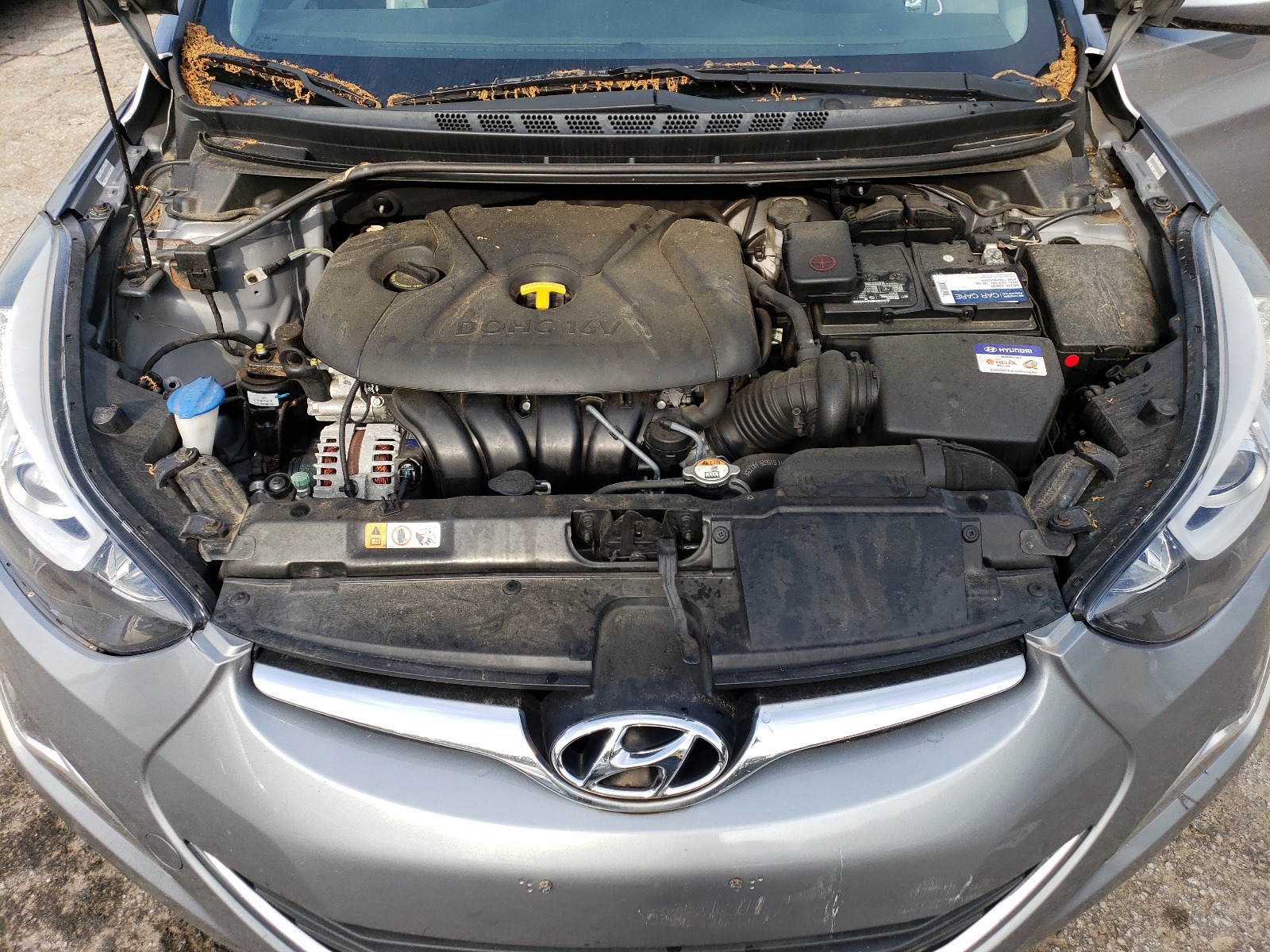 KMHDH4AE6FU393155 2015 Hyundai Elantra Se