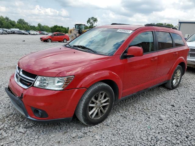 Паркетники DODGE JOURNEY 2013 Красный
