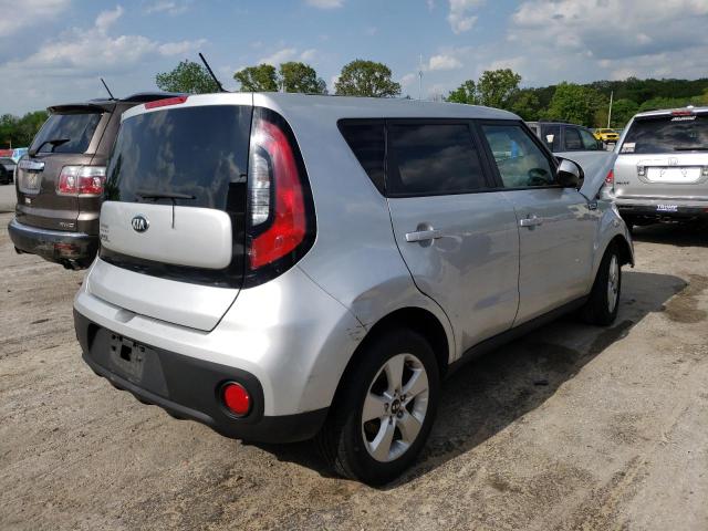  KIA SOUL 2018 Серебристый