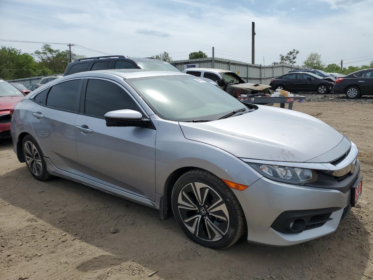 2018 Honda Civic Ex VIN: 19XFC1E31JE001807 Lot: 51925843