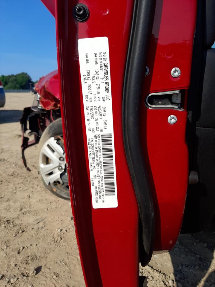 2014 Dodge Journey Se VIN: 3C4PDCAB8ET237656 Lot: 51757013