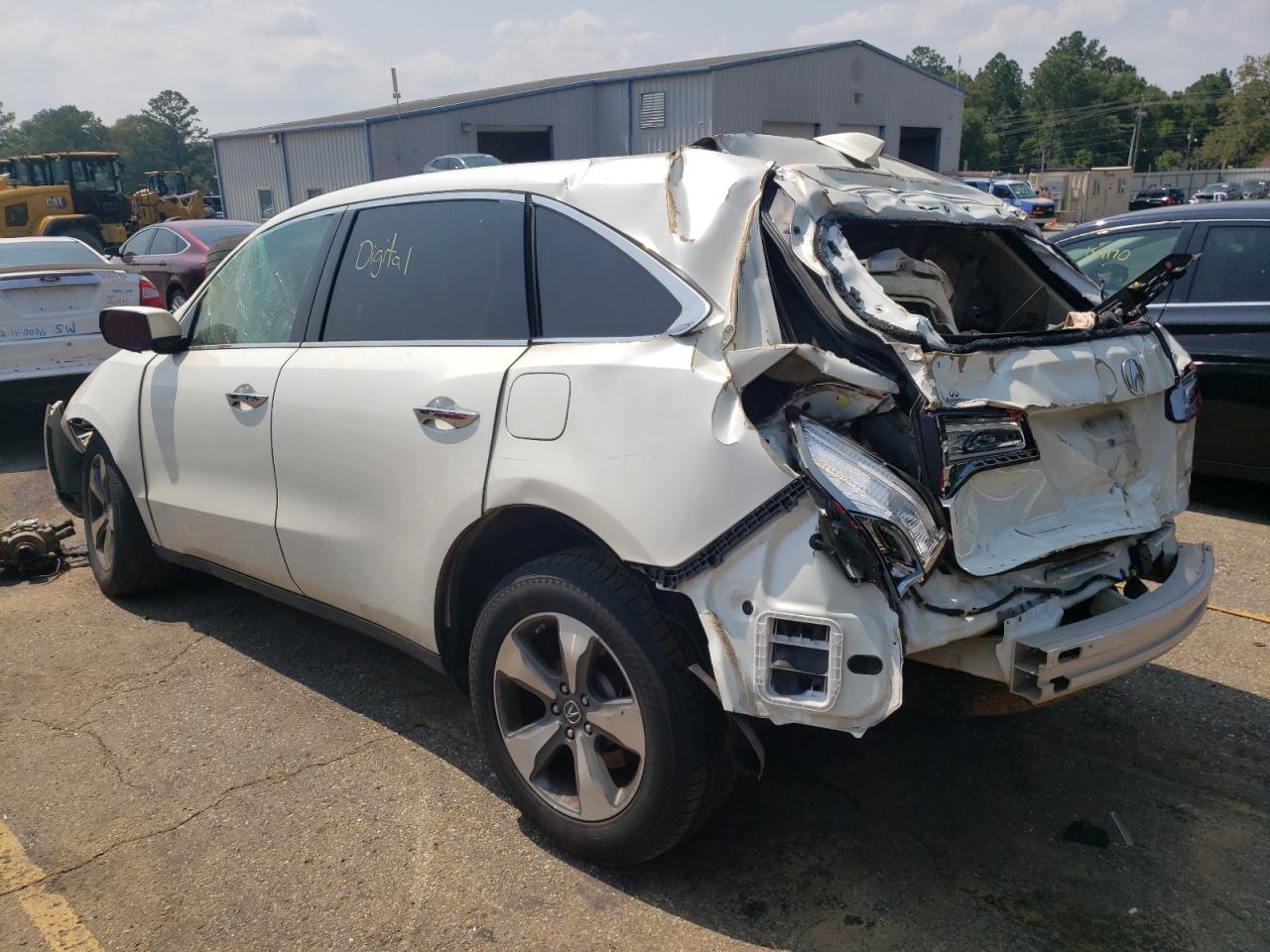 2016 Acura Mdx VIN: 5FRYD4H22GB014626 Lot: 53742693