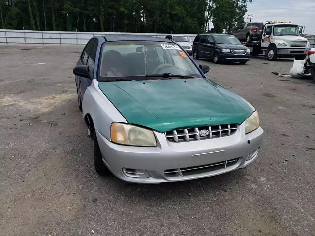 2000 Hyundai Accent Gl VIN: KMHCG45GXYU109636 Lot: 52267763