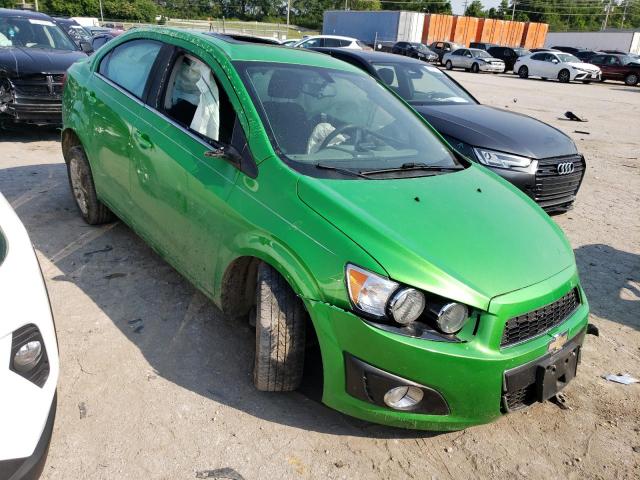 Sedans CHEVROLET SONIC 2015 Green