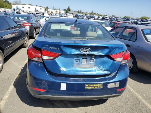 Sedans HYUNDAI ELANTRA 2016 Granatowy