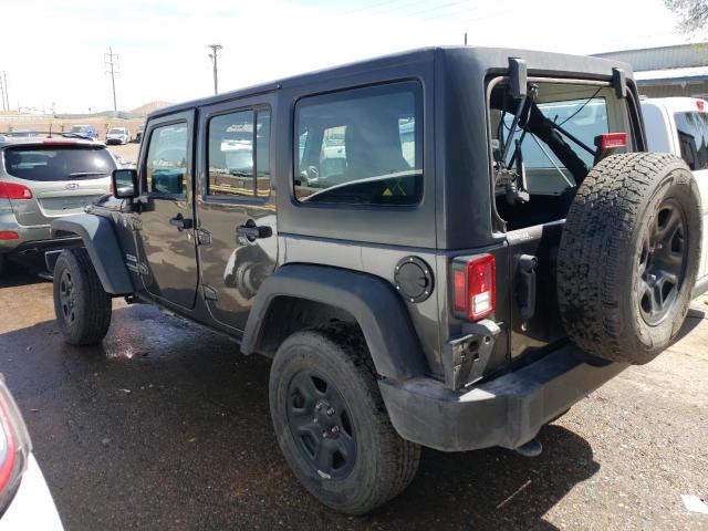  JEEP WRANGLER 2017 Зеленый