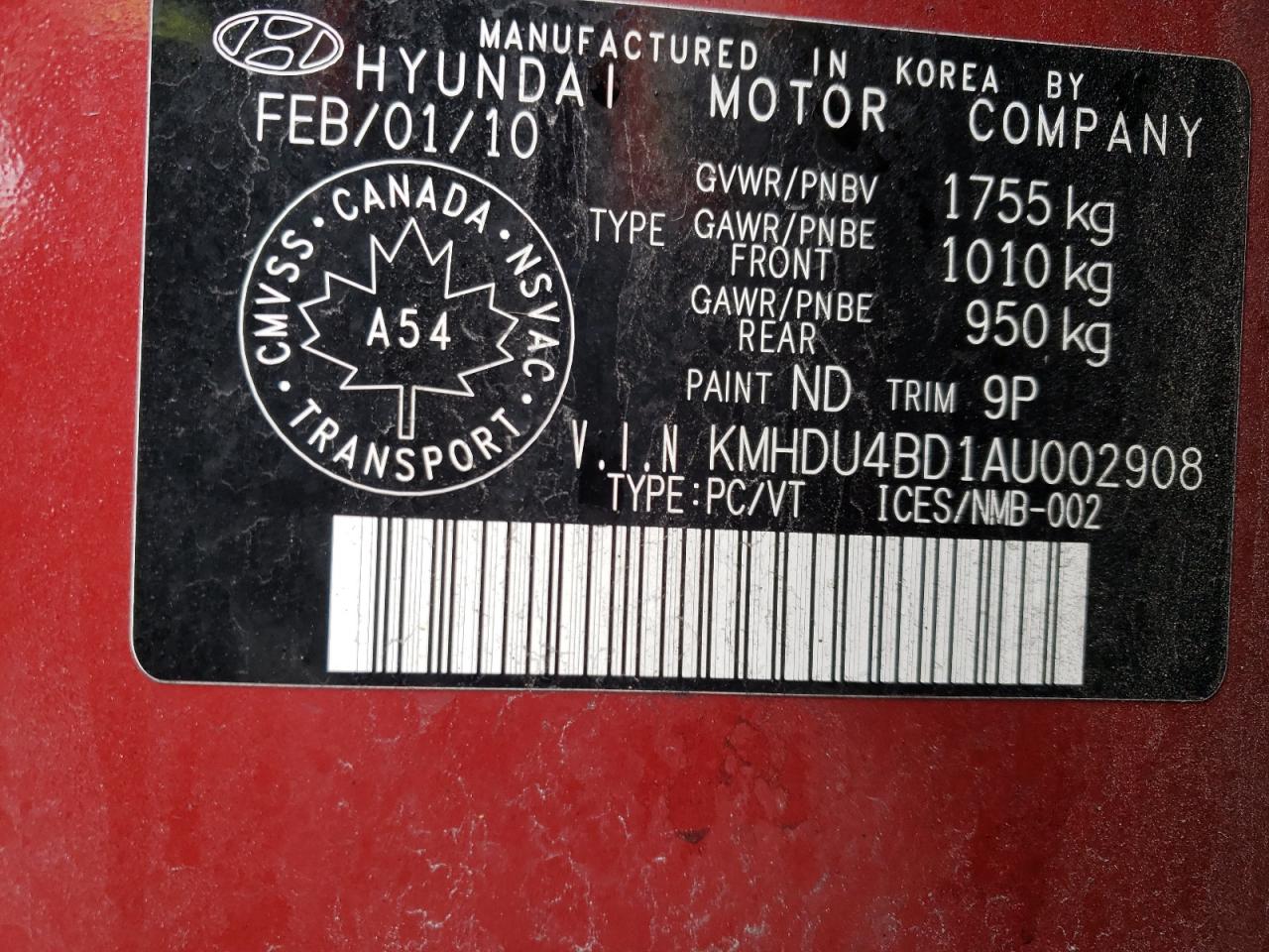2010 Hyundai Elantra - Image 13