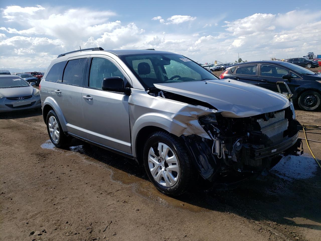 2019 Dodge Journey Se VIN: 3C4PDCAB5KT744302 Lot: 70880365