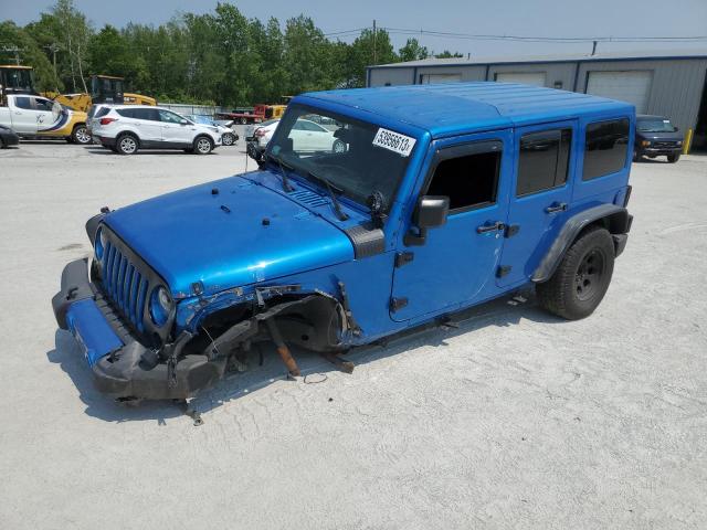  JEEP WRANGLER 2016 Синий