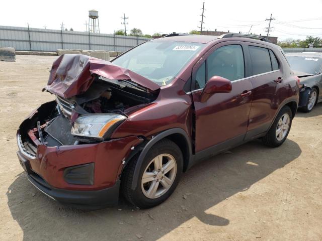  CHEVROLET TRAX 2016 Бордовый