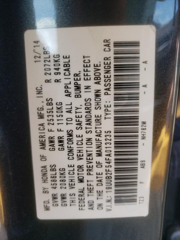 19UUB2F54FA013235 2015 Acura Tlx Tech